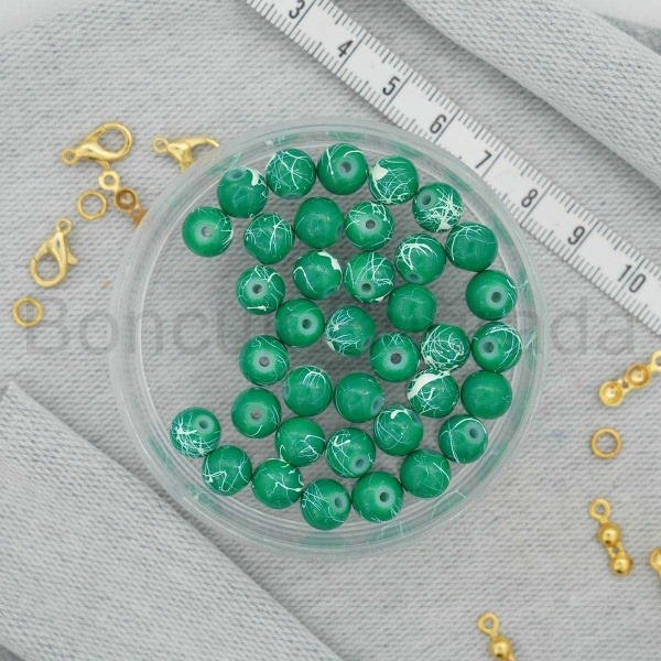 8 mm Boyama Cam Boncuk
