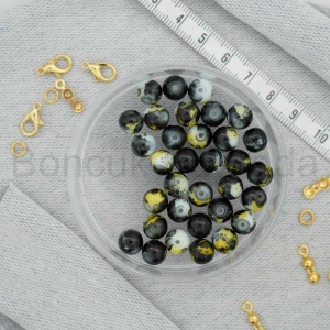 8 mm Boyama Cam Boncuk