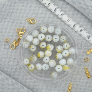 8 mm Boyama Cam Boncuk
