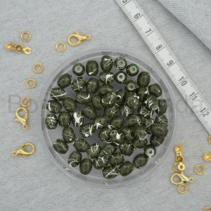 6x8 mm Boyama Cam Boncuk