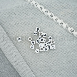 6 mm Beyaz Zar Rakam 