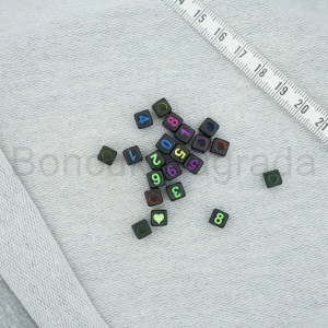 6 mm Siyah Zar Rakam
