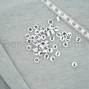 7 mm Beyaz Yassı Harf