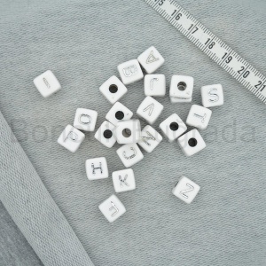 10 mm Gümüş Zar Harf