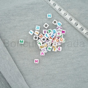 6 mm Renkli Zar Harf