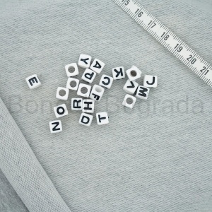 8 mm Beyaz Zar Harf