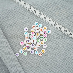 7 mm Renkli Yassı Harf