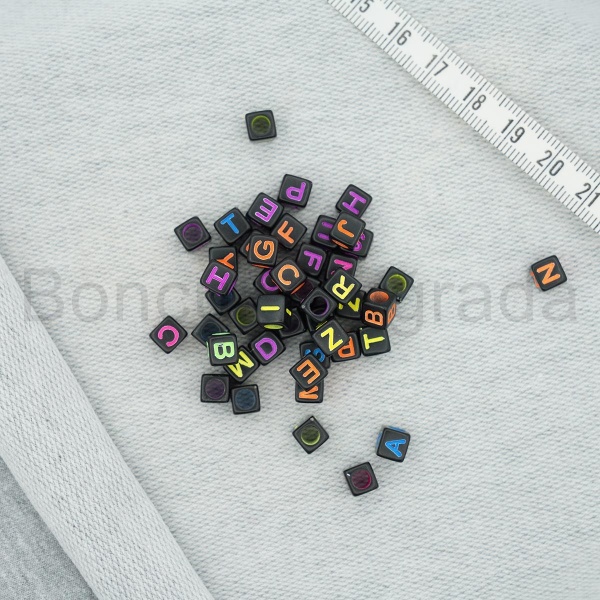6 mm Siyah Zar Harf 