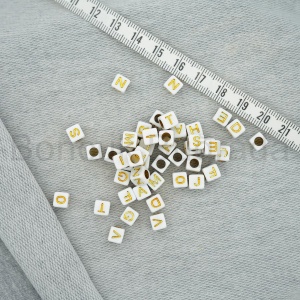6 mm Altın Zar Harf