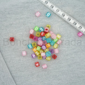6 mm Renkli Zar Harf