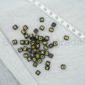 6 mm Siyah Zar Harf 
