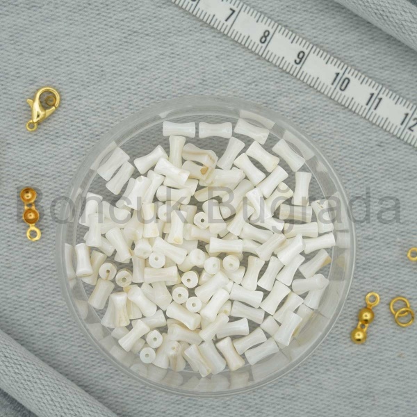 3x8 mm Sedef Boncuk