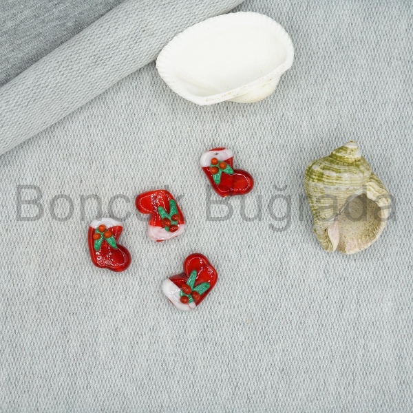 Noel Çorabı Murano Boncuk 