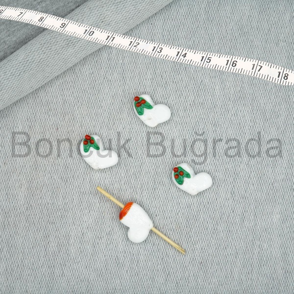 Noel Çorabı Murano Boncuk 