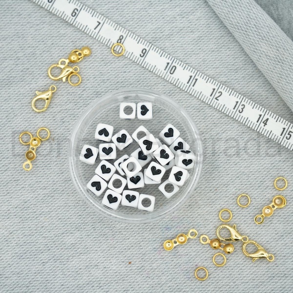 6 mm Siyah Zar Kalp