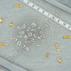 7 mm Balon Harf RODYUM KAPLAMA