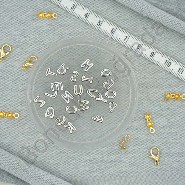 7 mm Balon Harf RODYUM KAPLAMA