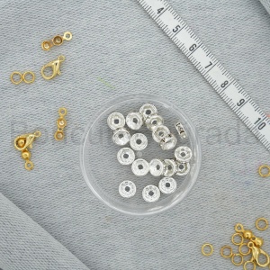 8 mm Metal Rondela Boncuk