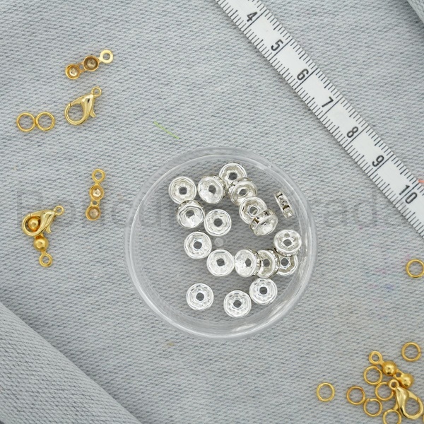 8 mm Metal Rondela Boncuk