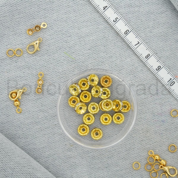 8 mm Metal Rondela Boncuk