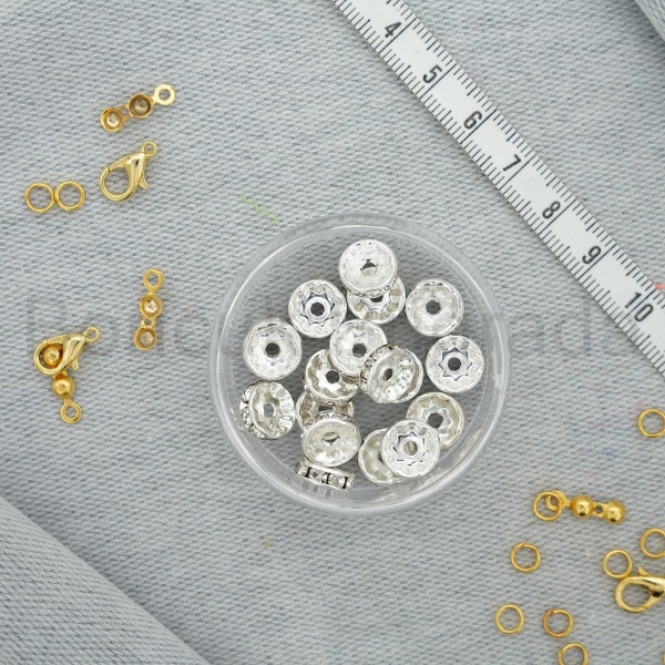 10 mm Metal Rondela Boncuk