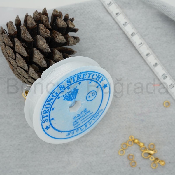 1 mm Lastikli Misina
