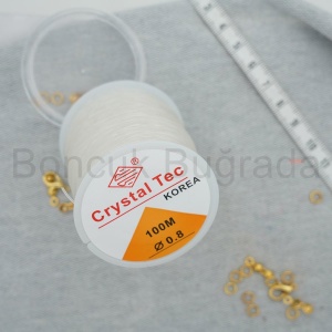 0.8 mm Lastik Misina 