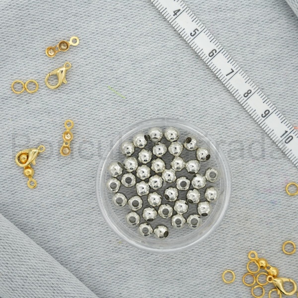 6 mm Metal Top Boncuk