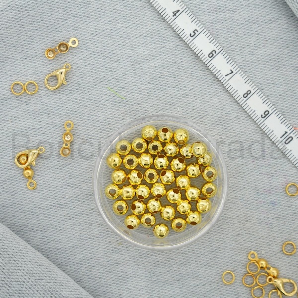 6 mm Metal Top Boncuk