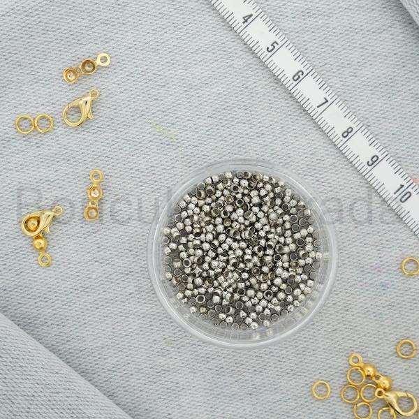 2.5 mm Metal Bit Boncuk