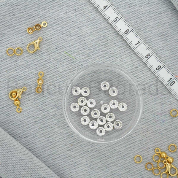 6 mm Metal Rondela Boncuk