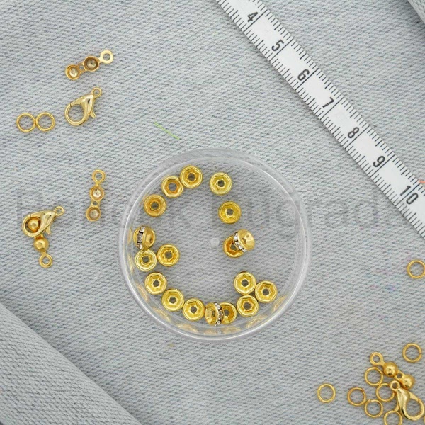6 mm Metal Rondela Boncuk
