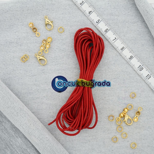 1.5 mm Deri İp