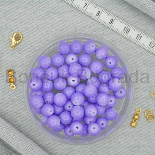 8 mm Boyama Cam Boncuk