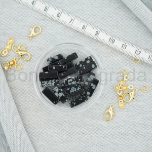 4.5x14 mm Obsidyen Taşı