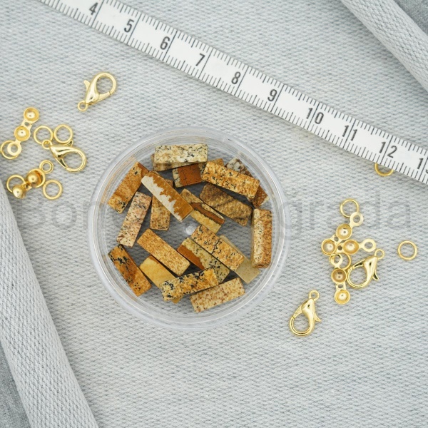 4.5x14 mm Toprak Jasper Taşı