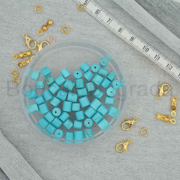 6 mm Lino Kesim Turkuaz / Firuze Taşı