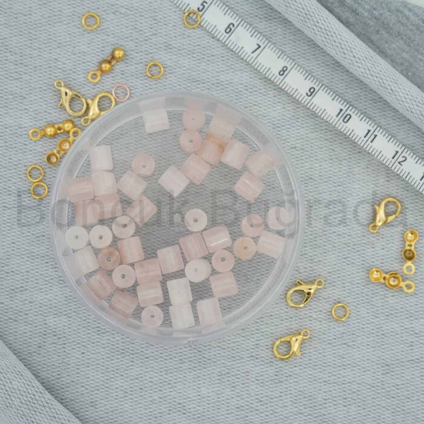 6 mm Lino Kesim Pembe Kuars Taşı