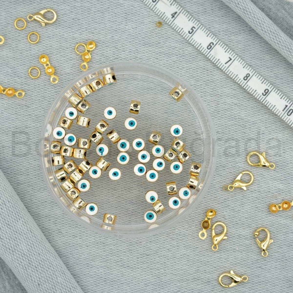6 mm Sıvama Nazar Boncuğu 