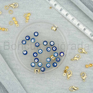 8 mm Sıvama Nazar Boncuğu 