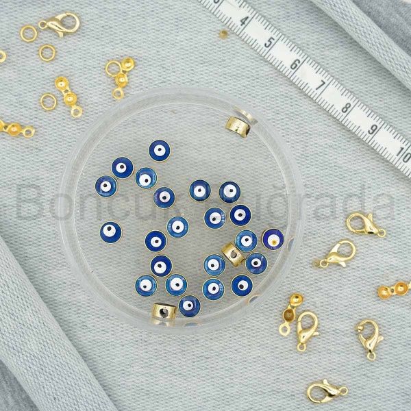 8 mm Sıvama Nazar Boncuğu 