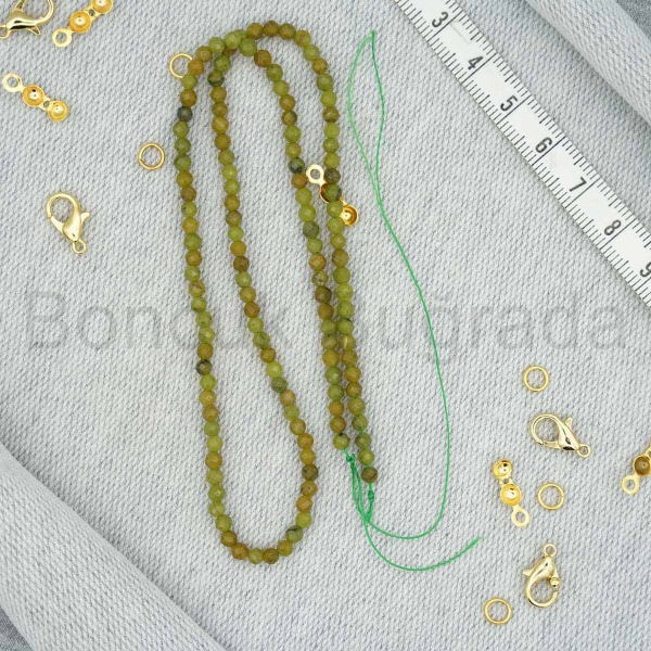 3 mm Fasetli Kanada Jade Taşı