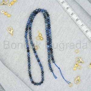 3 mm Fasetli Lapis Lazuli Taşı