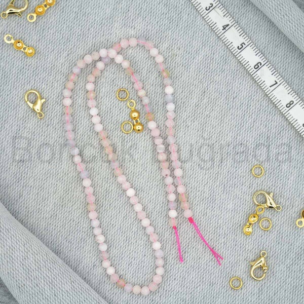 3 mm Fasetli Morganit Taşı