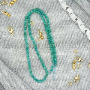 3 mm Fasetli Amazonit Taşı