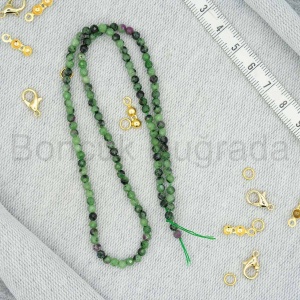 3 mm Fasetli Ruby Zoisite Taşı
