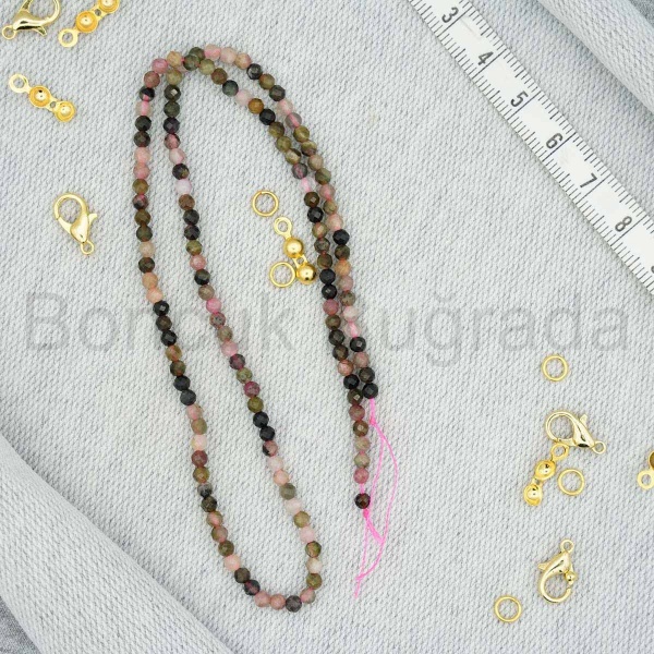 3 mm Fasetli Turmalin Taşı