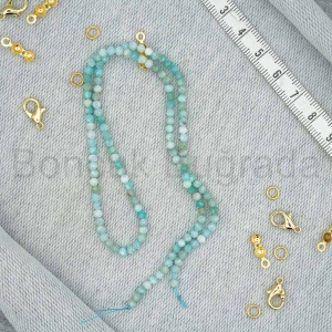 3 mm Fasetli Amazonit Taşı