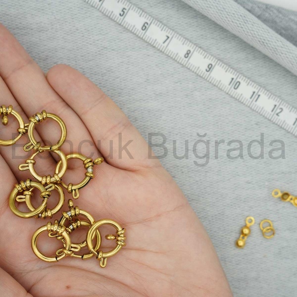 14 mm Klipslı Halka -Çelik