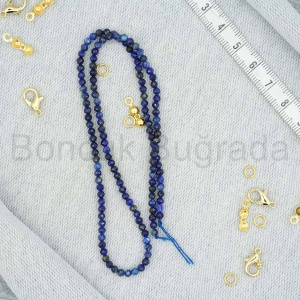 3 mm Fasetli Lapis Lazuli Taşı